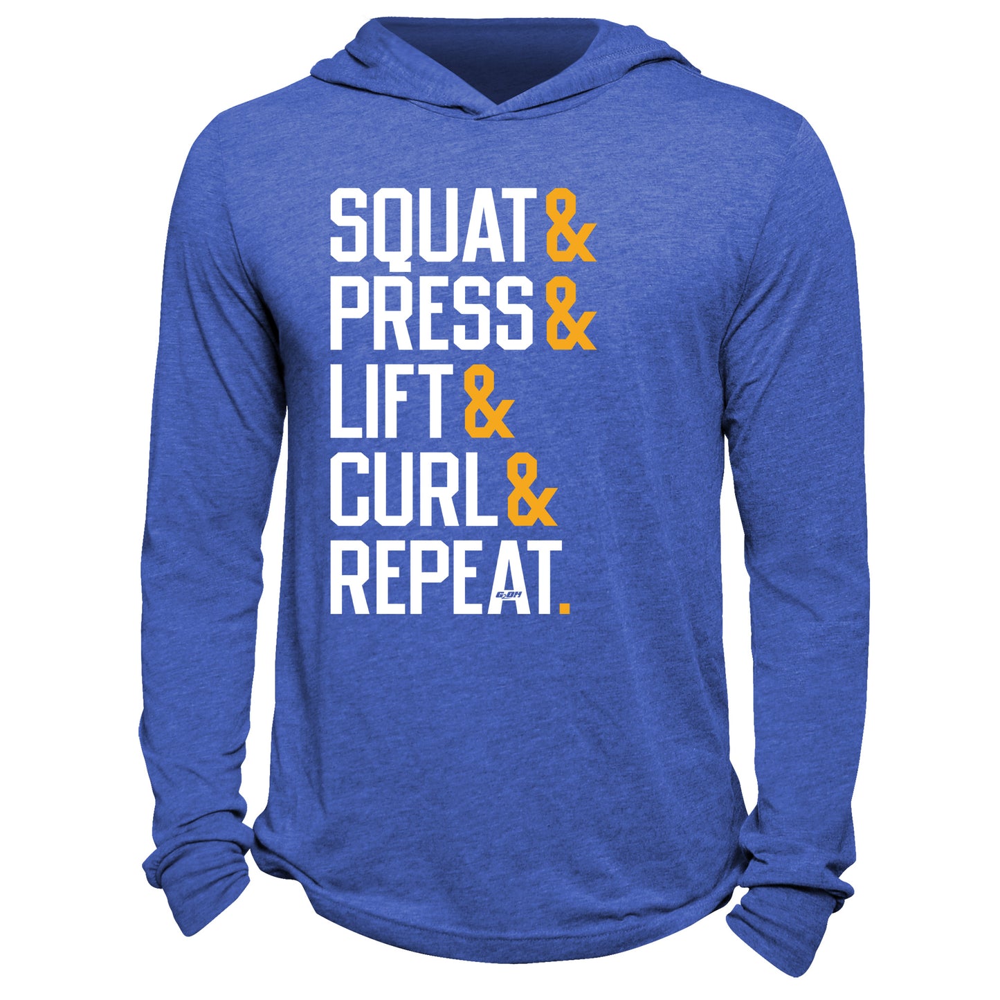 Squat Press Lift Curl Repeat Hoodie