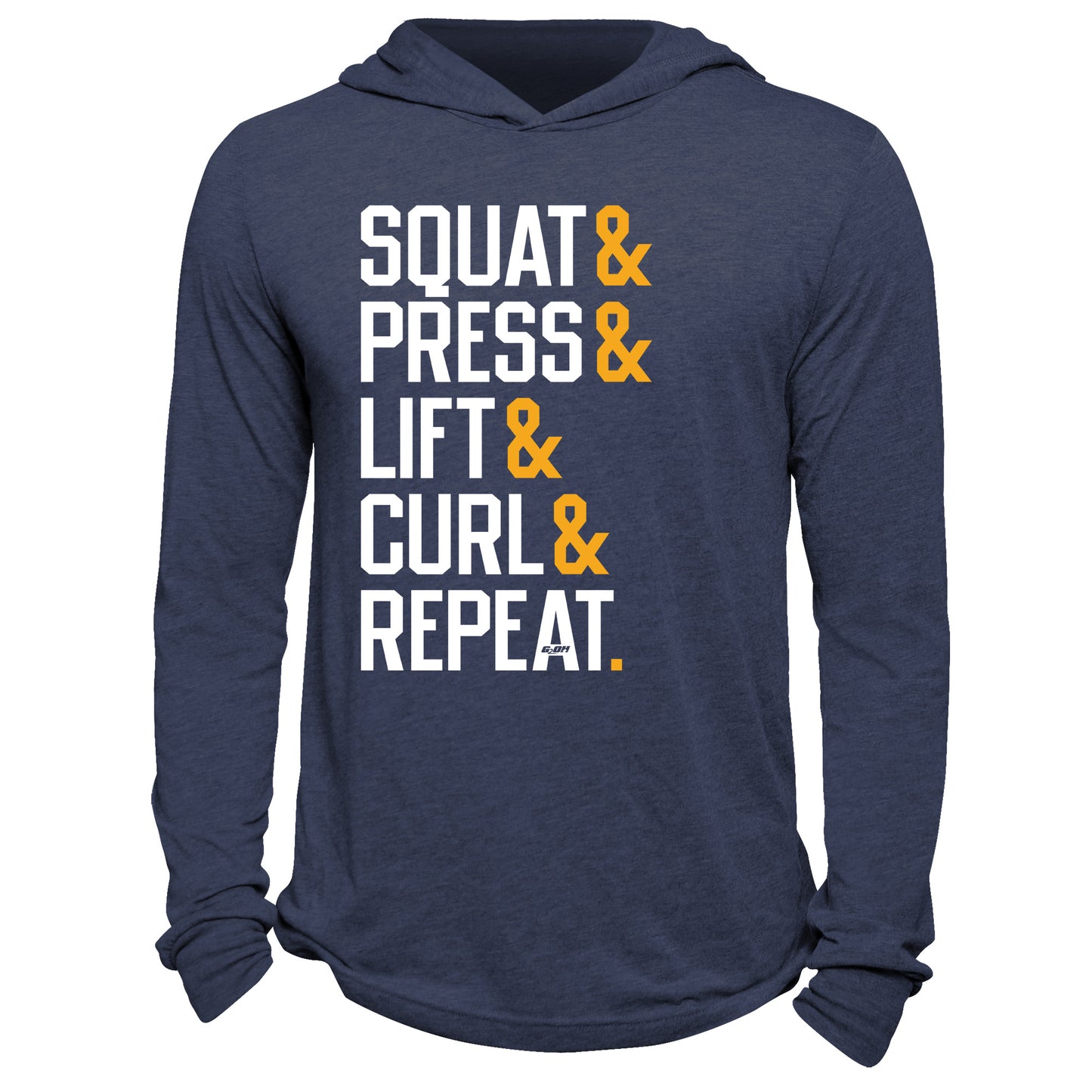 Squat Press Lift Curl Repeat Hoodie