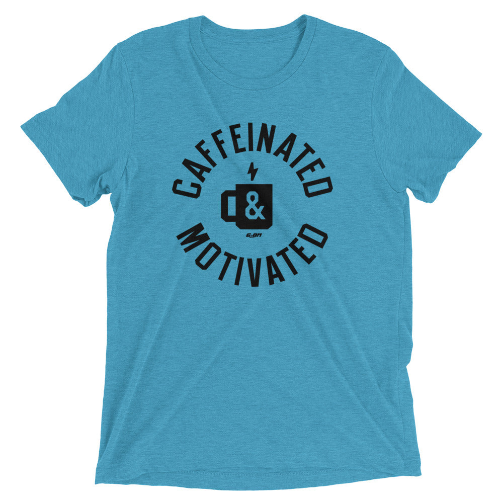 Caffeinated And Motivated Men's T-Shirt