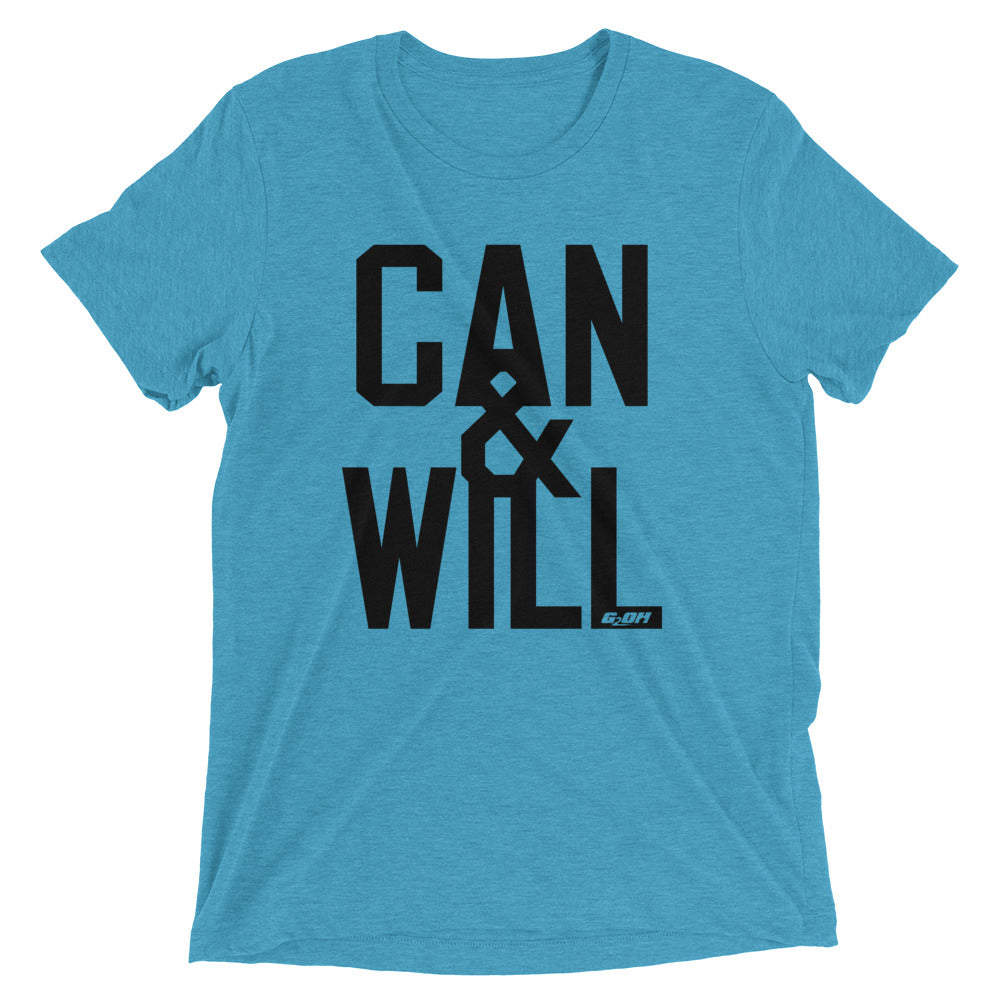 Can And Will Men's T-Shirt