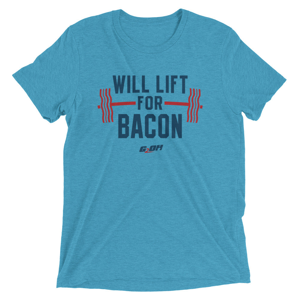 Will Lift For Bacon Men's T-Shirt