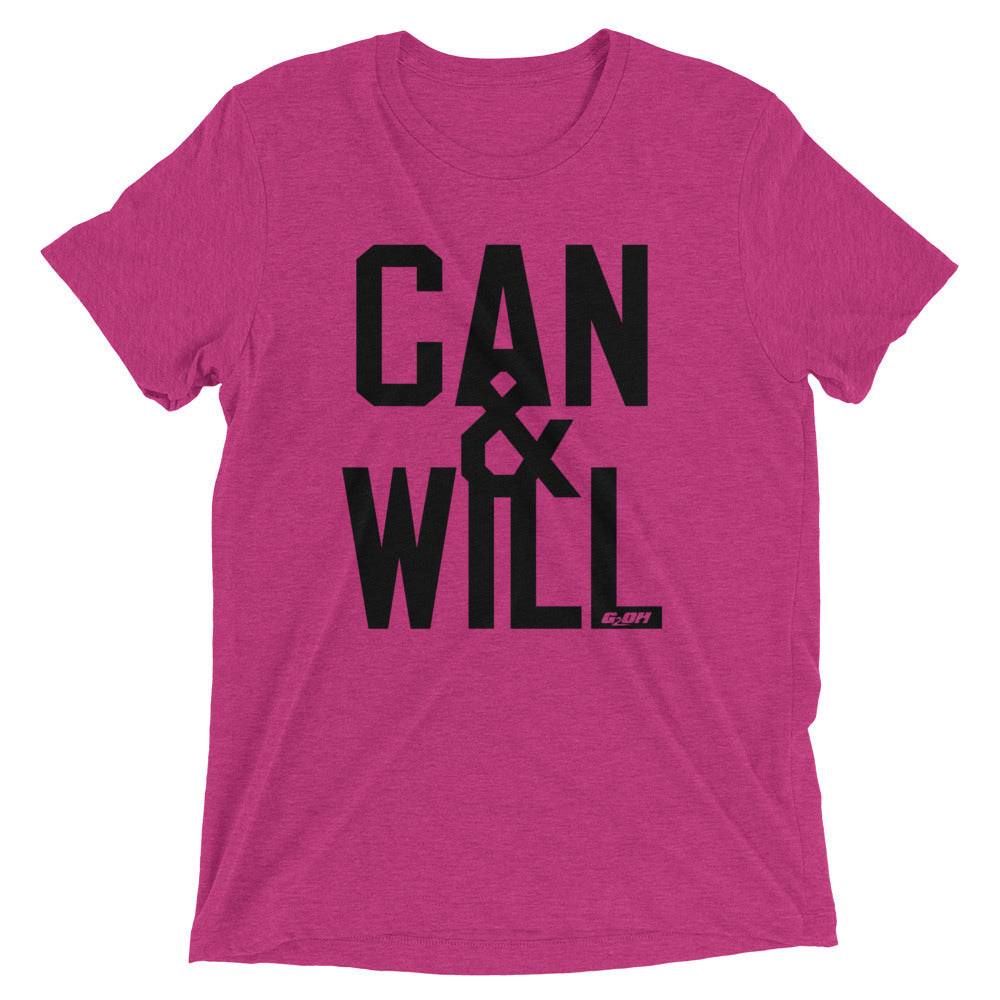 Can And Will Men's T-Shirt