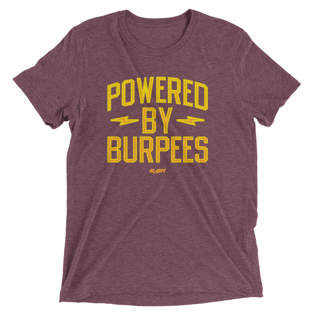 Powered By Burpees Men's T-Shirt