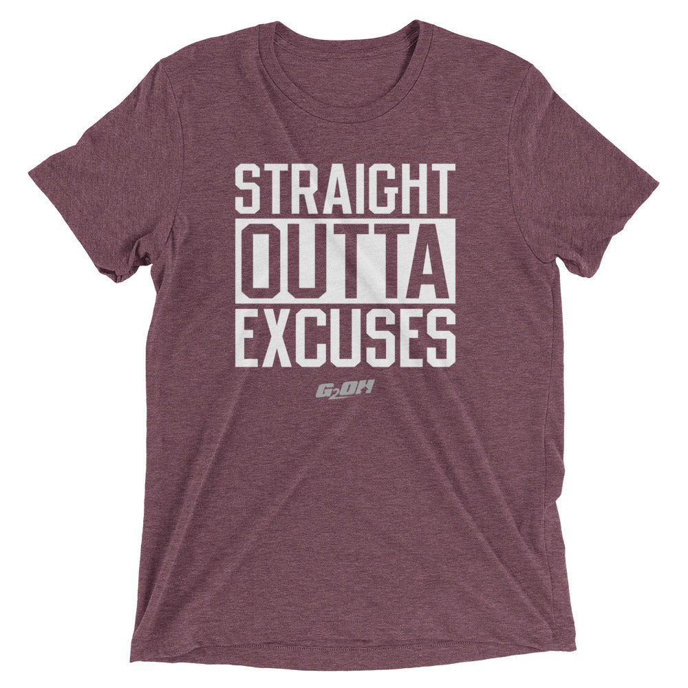 Straight Outta Excuses Men's T-Shirt