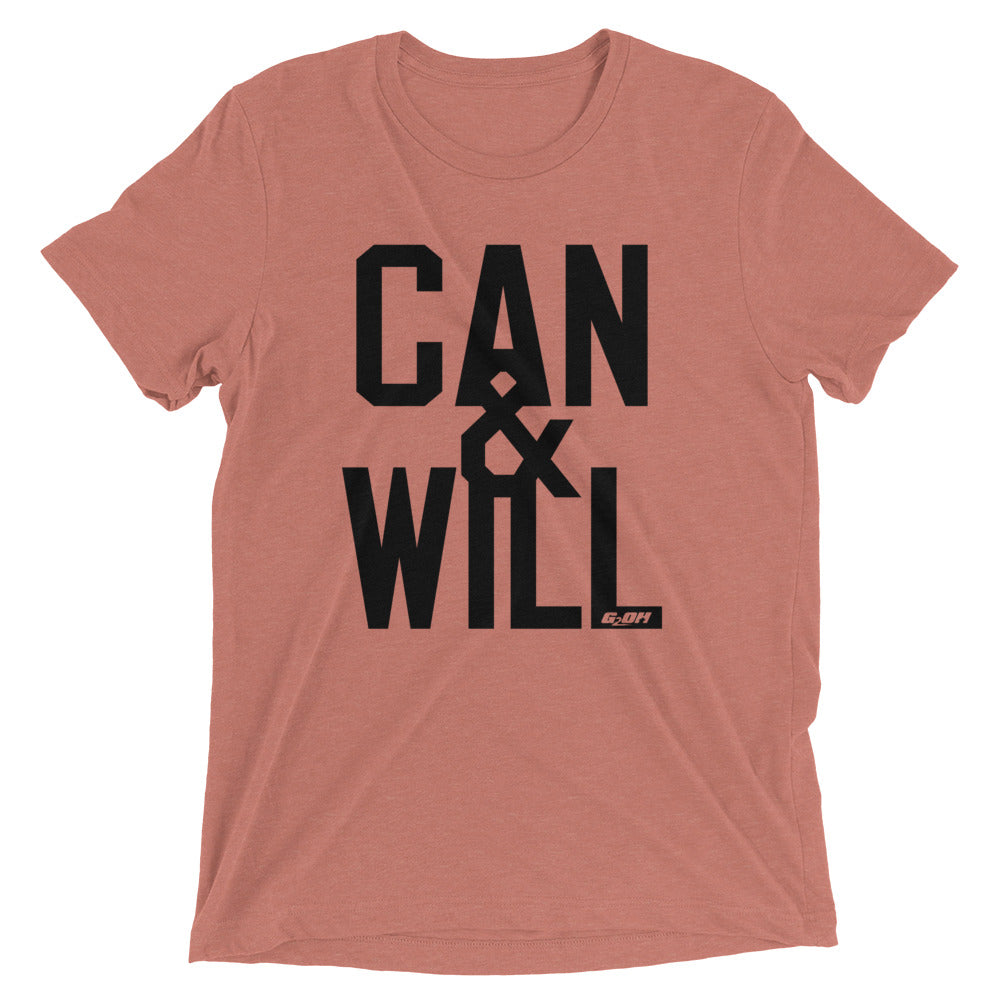 Can And Will Men's T-Shirt
