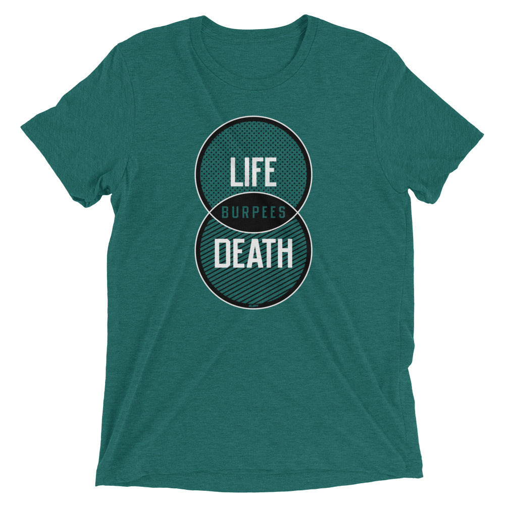 Burpees Venn Diagram Men's T-Shirt