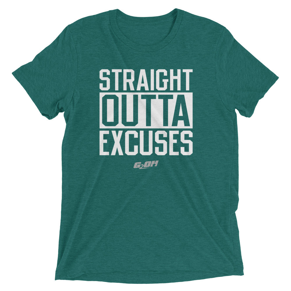 Straight Outta Excuses Men's T-Shirt