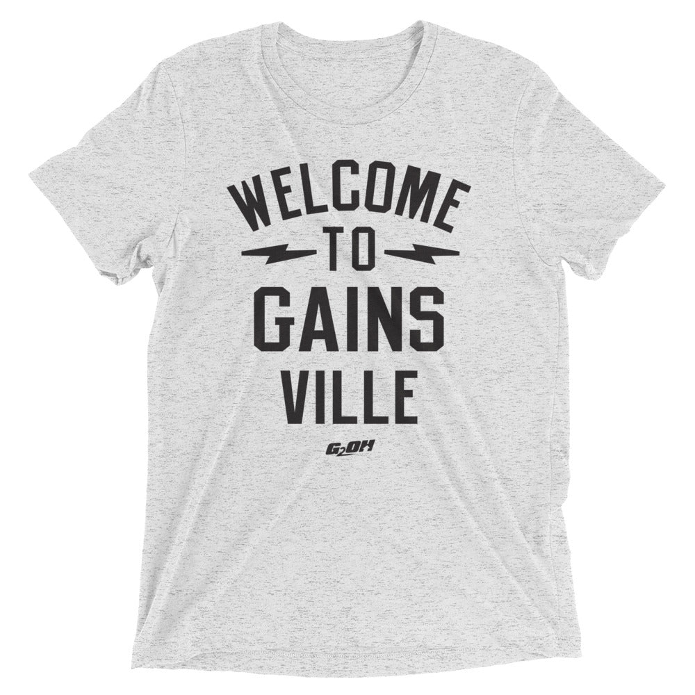 Welcome To Gains Ville Men's T-Shirt