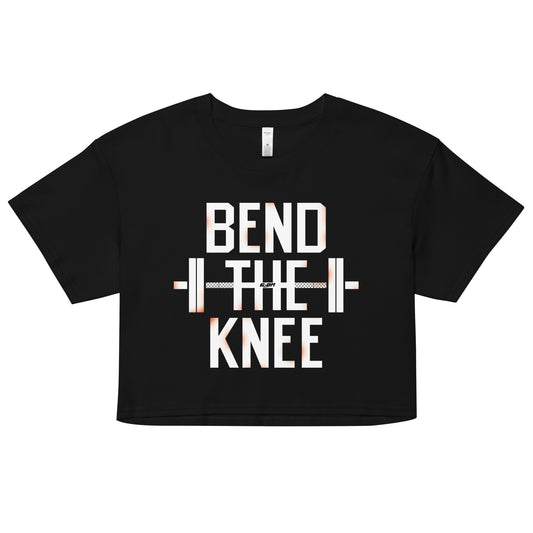 Bend The Knee Women's Crop Tee