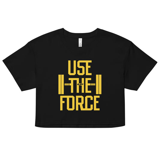 Use The Force Women's Crop Tee