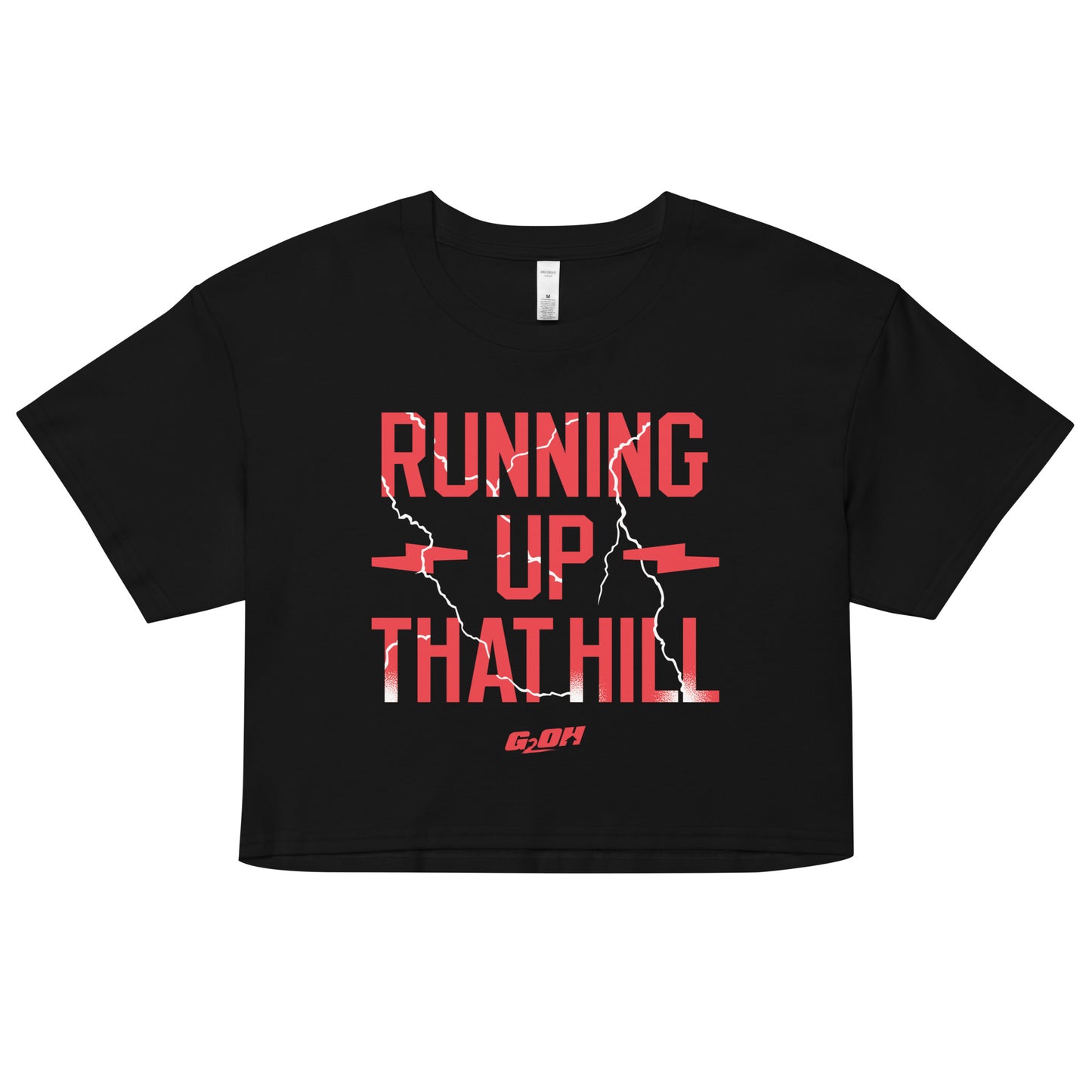 Running Up That Hill Women's Crop Tee