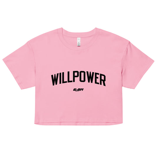 Willpower Women's Crop Tee