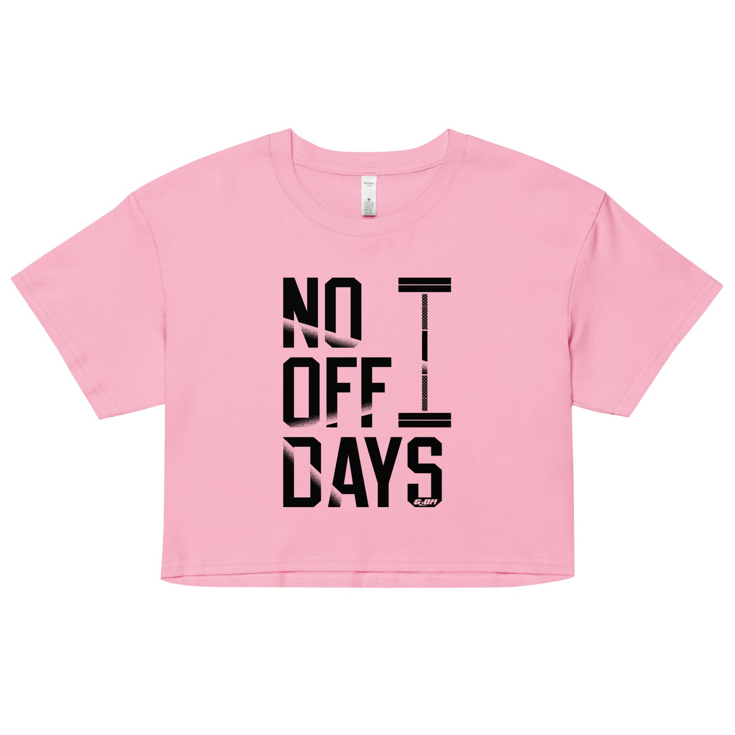 No Off Days Women's Crop Tee