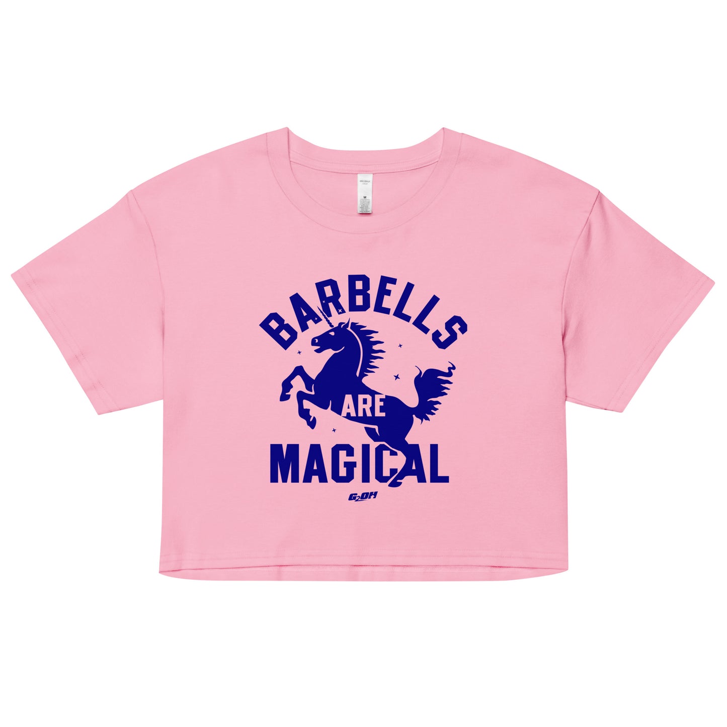 Barbells Are Magical Women's Crop Tee