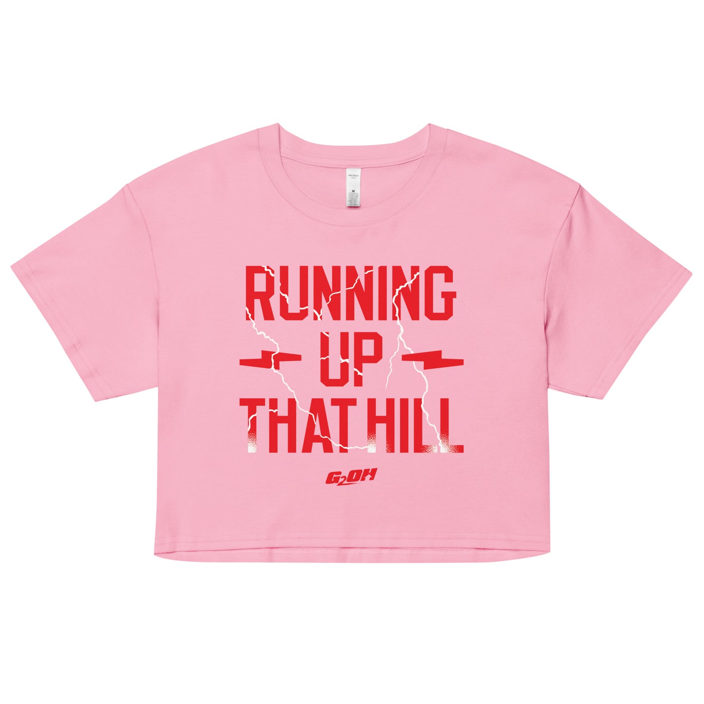 Running Up That Hill Women's Crop Tee