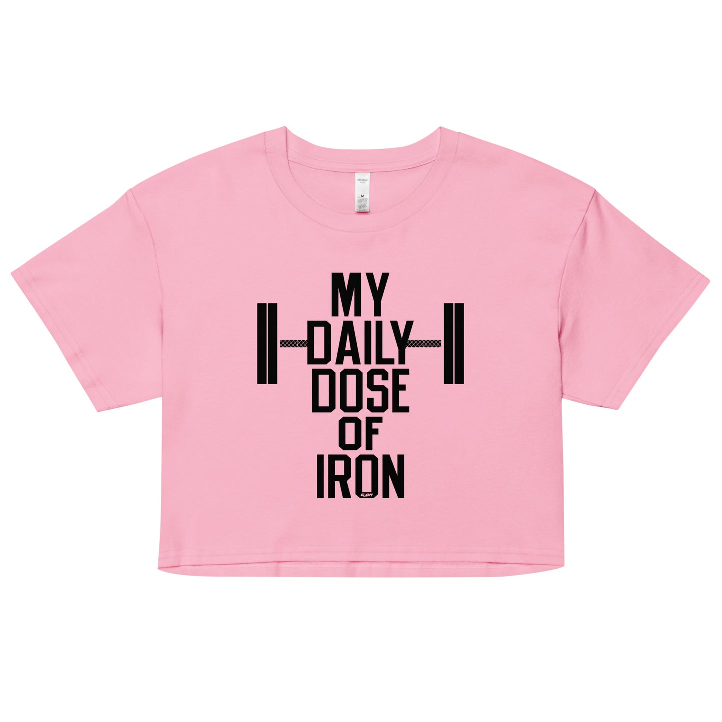 My Daily Dose Of Iron Women's Crop Tee