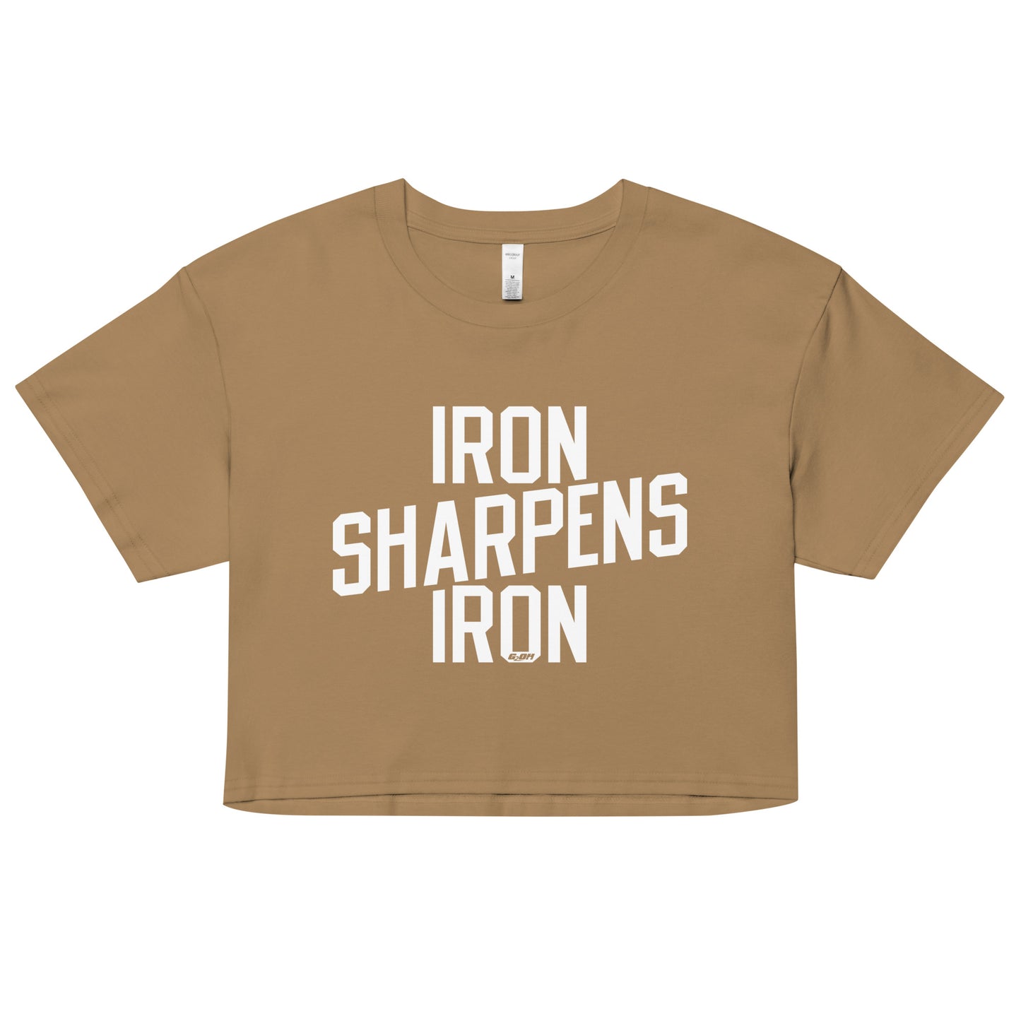 Iron Sharpens Iron Women's Crop Tee
