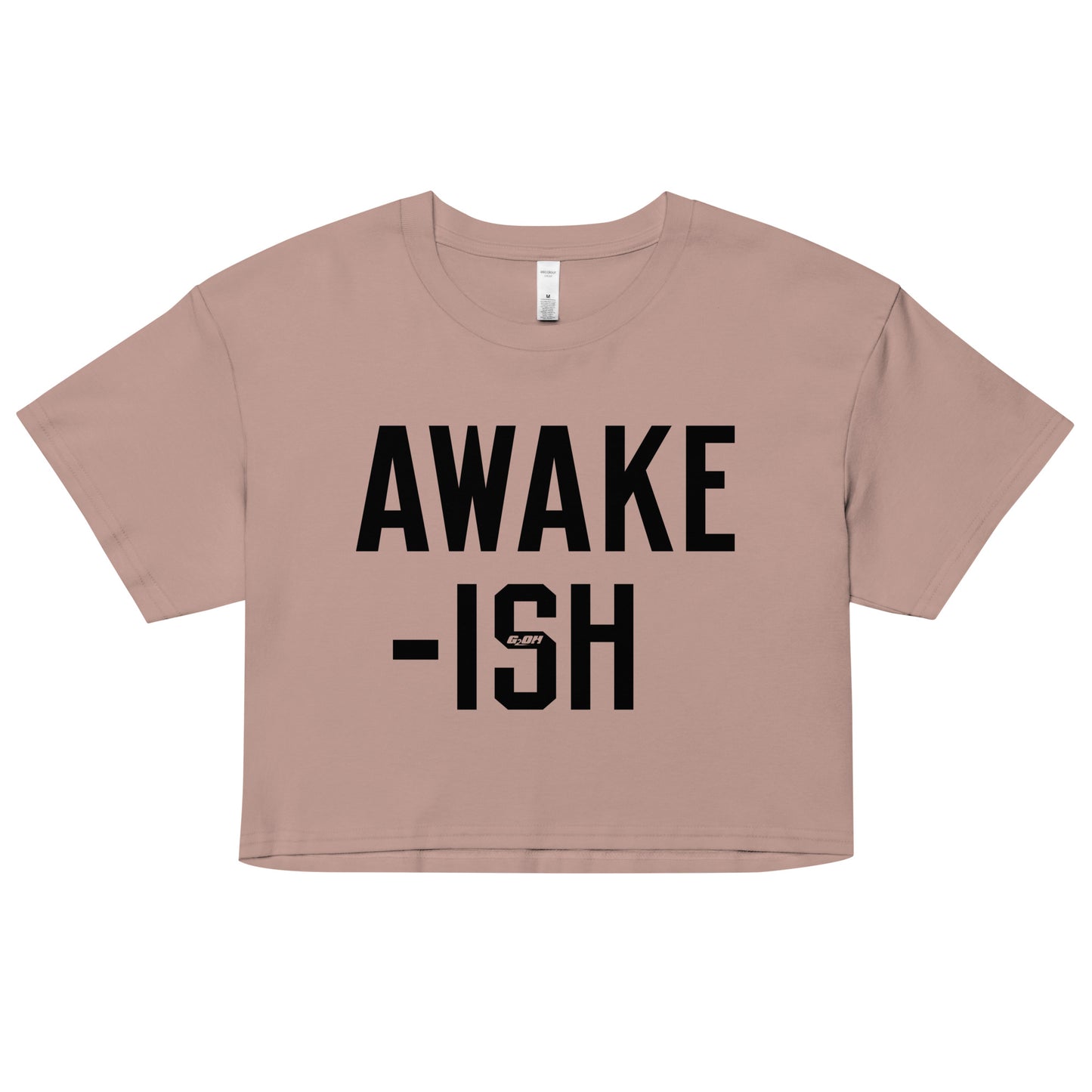 Awake-ish Women's Crop Tee