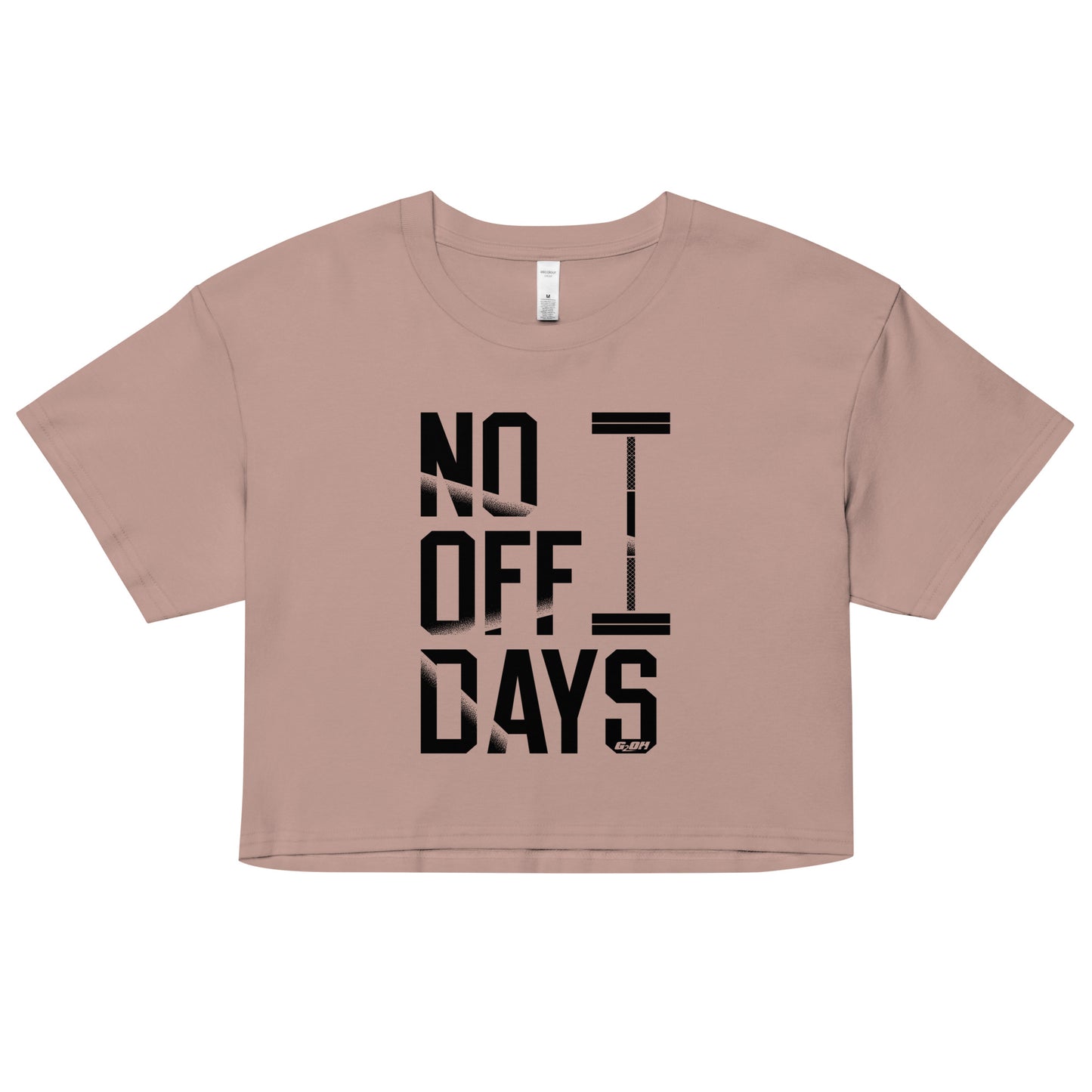 No Off Days Women's Crop Tee
