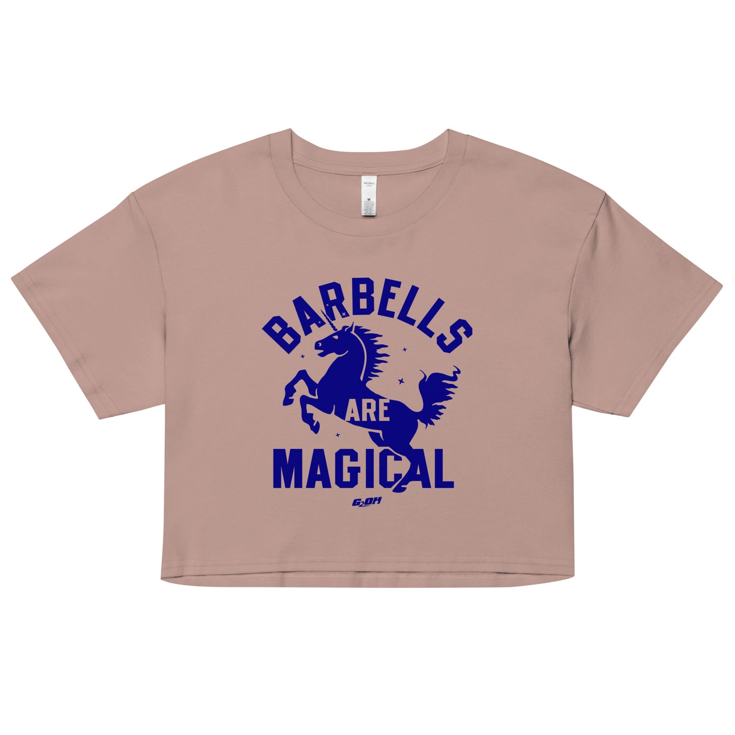 Barbells Are Magical Women's Crop Tee