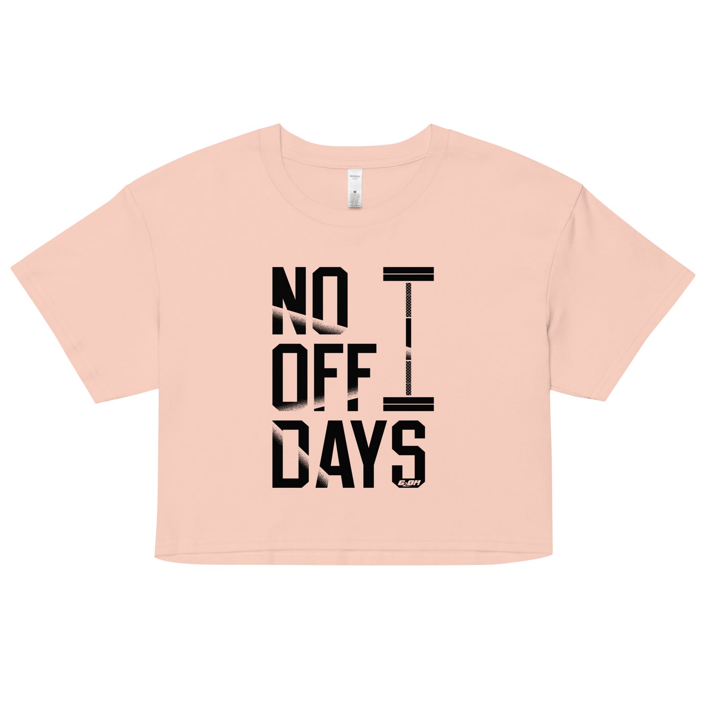 No Off Days Women's Crop Tee