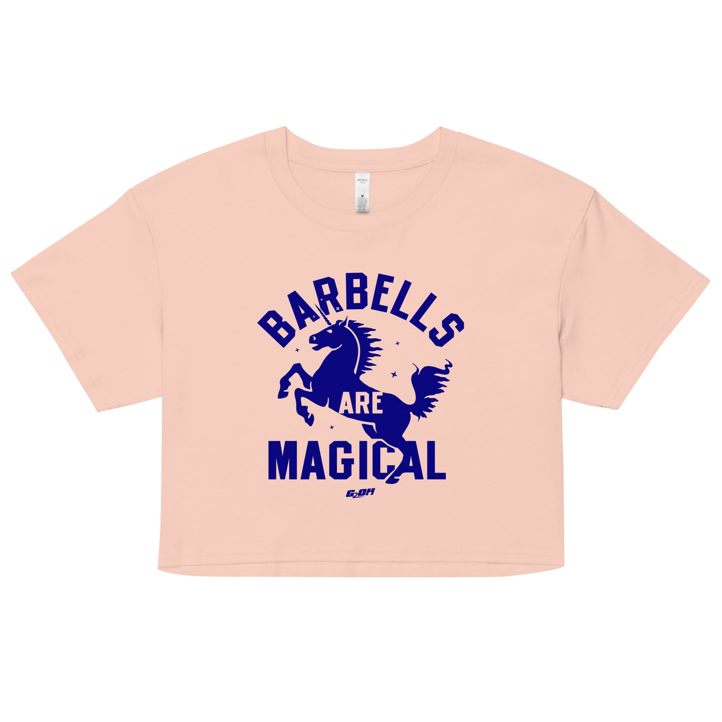 Barbells Are Magical Women's Crop Tee