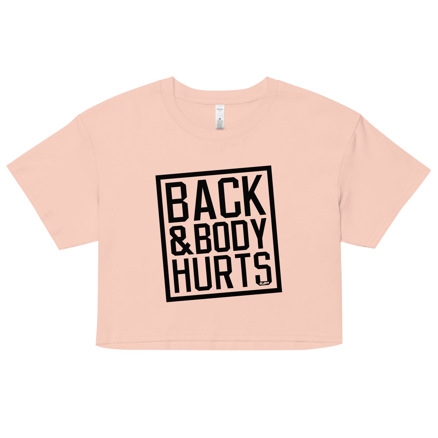 Back & Body Hurts Women's Crop Tee