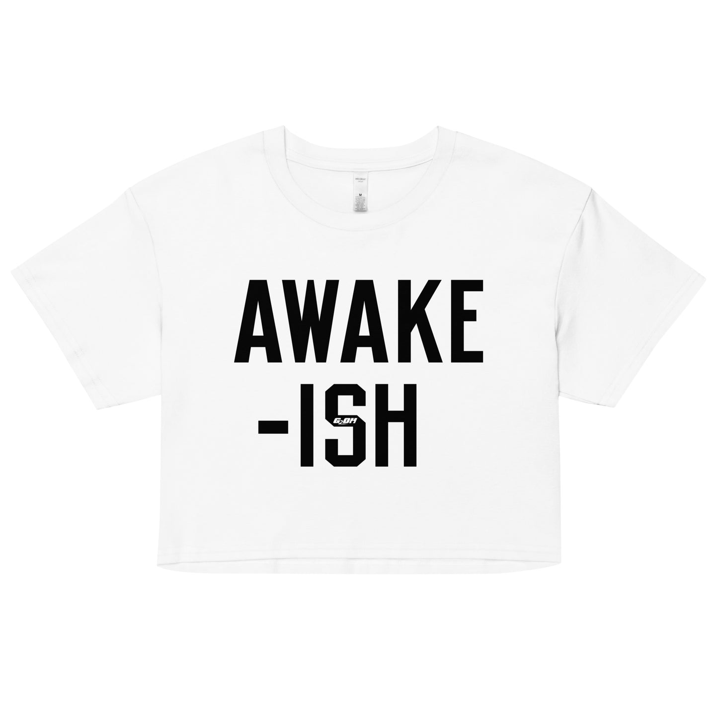 Awake-ish Women's Crop Tee