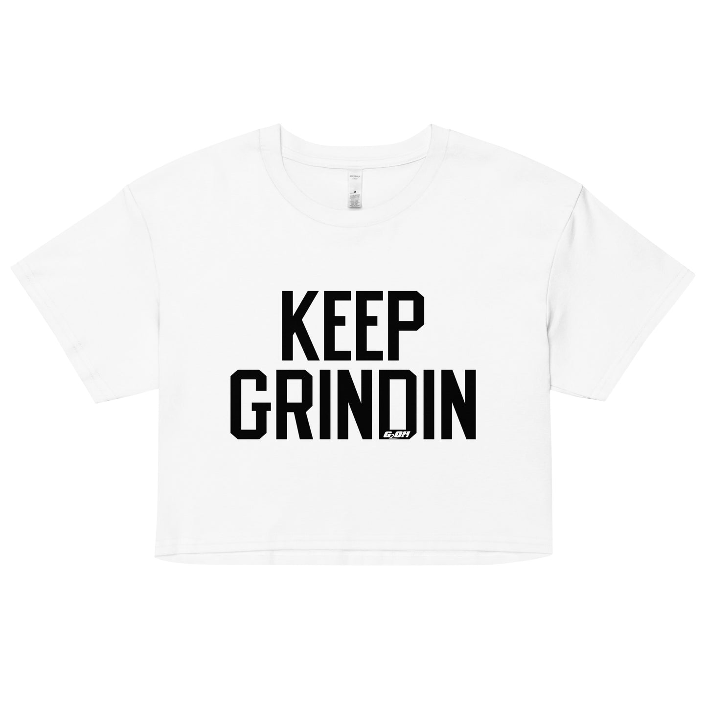 Keep Grindin Women's Crop Tee