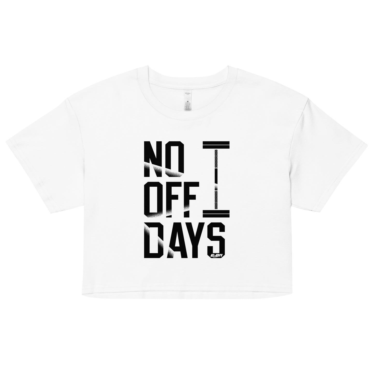 No Off Days Women's Crop Tee