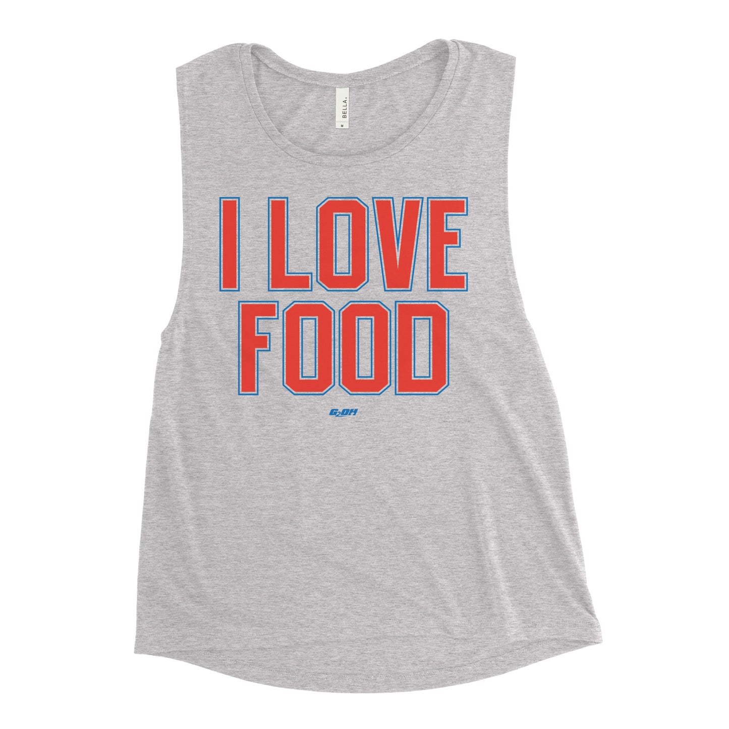 I Love Food Women's Muscle Tank
