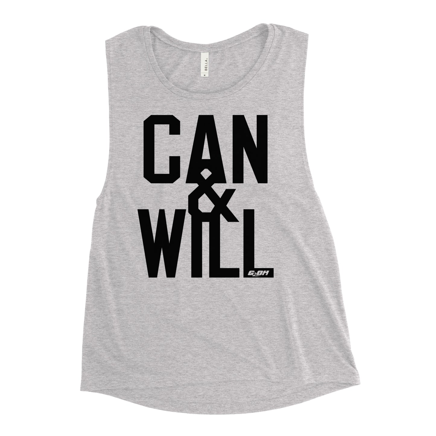 Can And Will Women's Muscle Tank