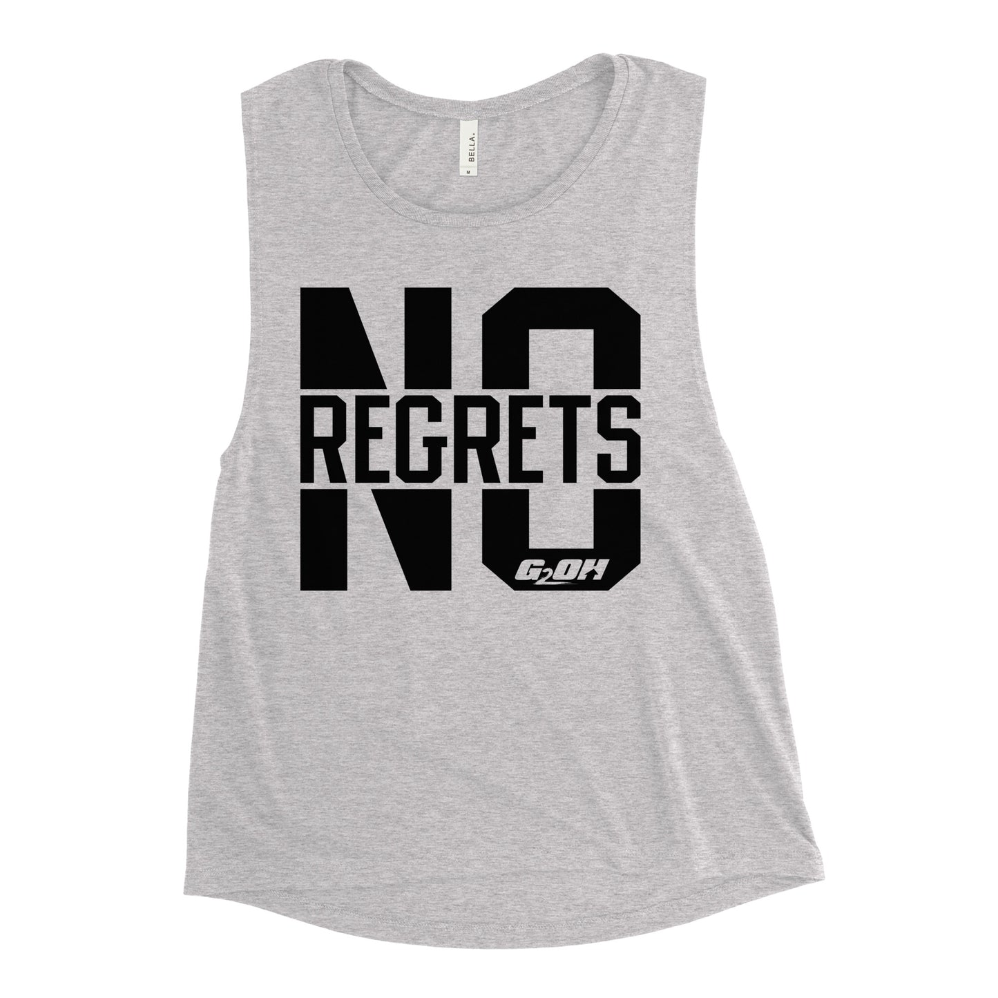 No Regrets Women's Muscle Tank