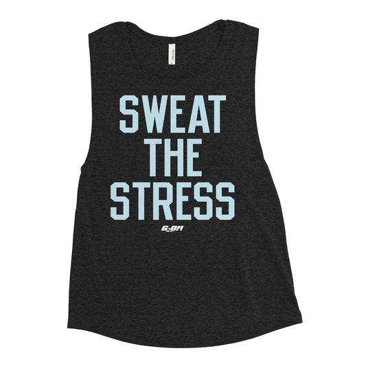 Sweat The Stress Women's Muscle Tank