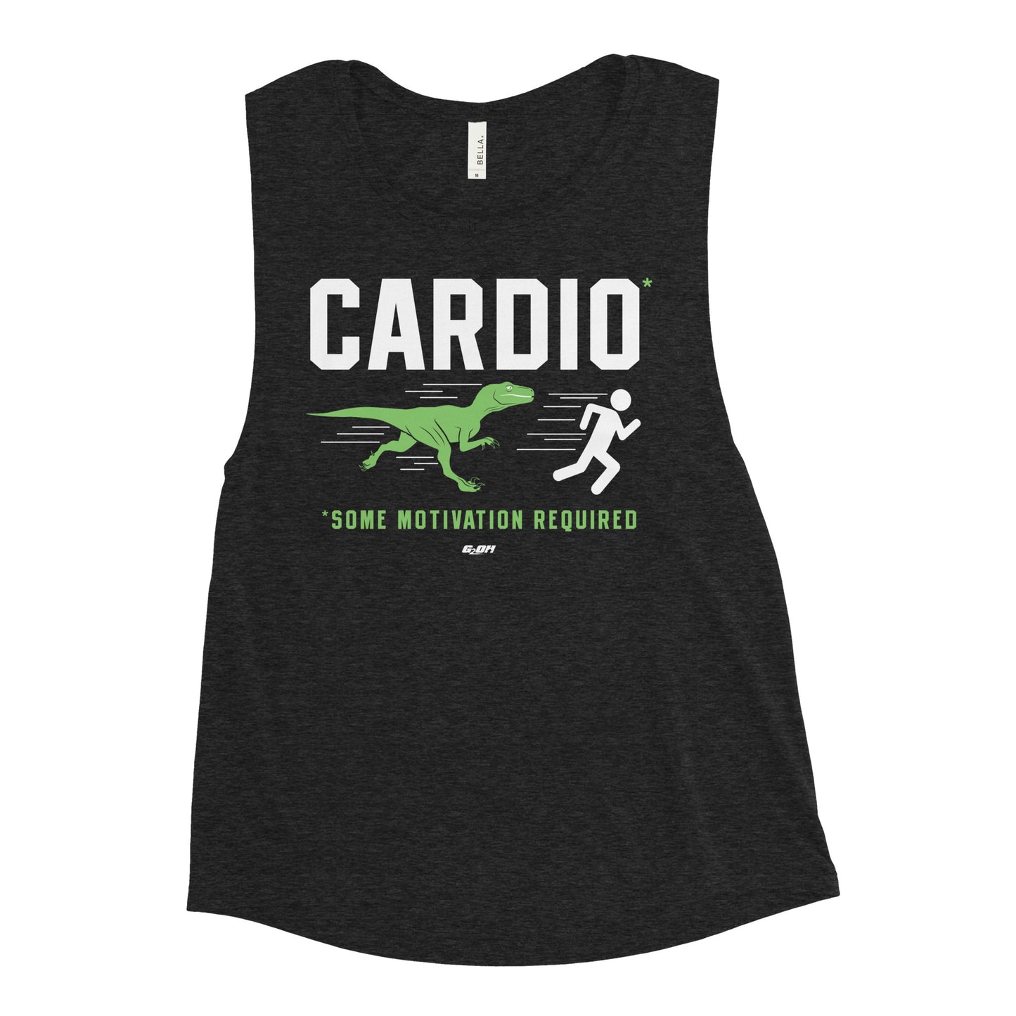 Cardio Some Motivation Required Women's Muscle Tank