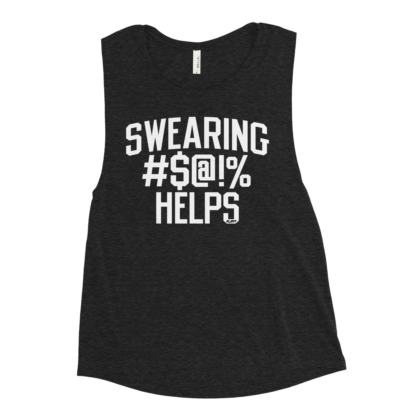 Swearing Helps Women's Muscle Tank