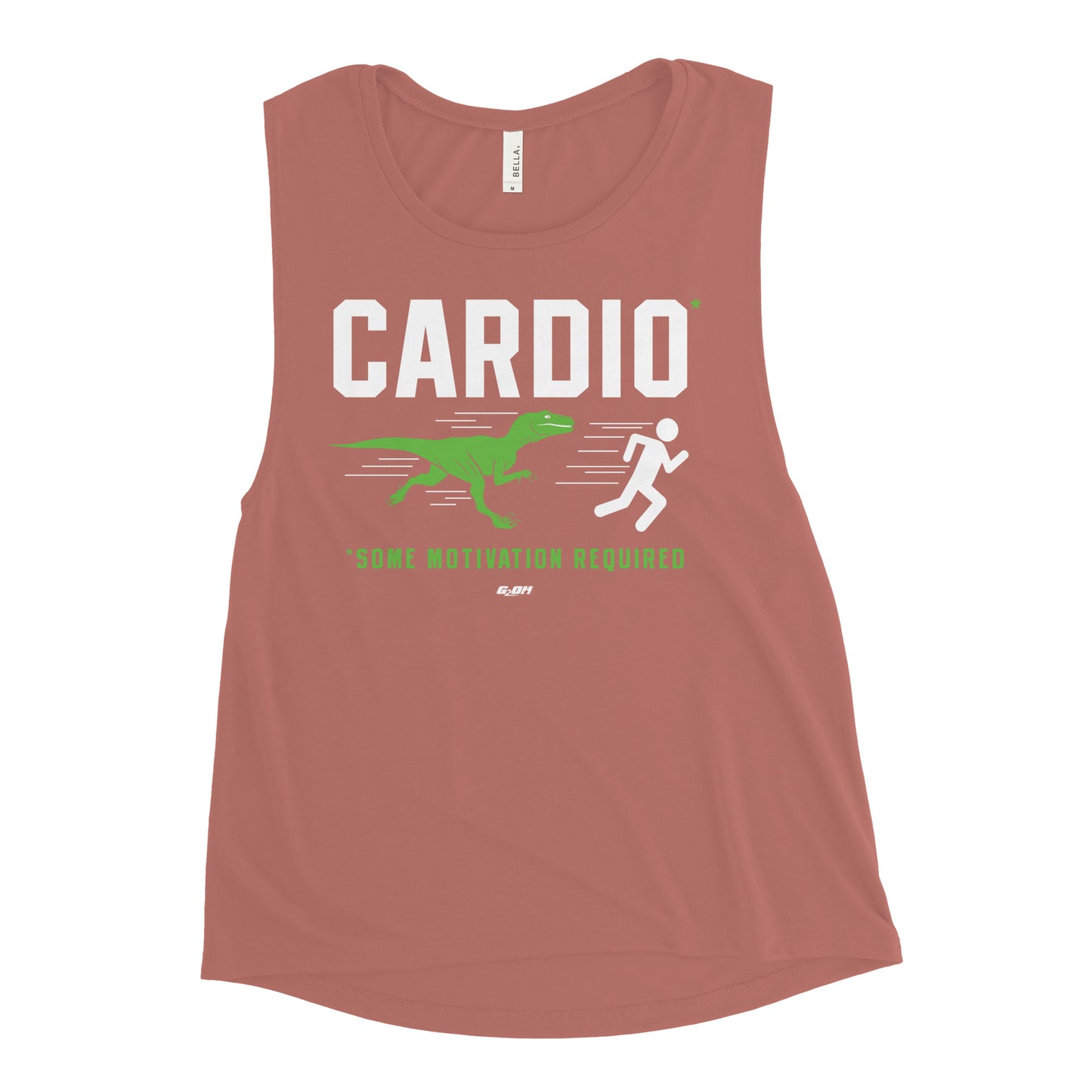 Cardio Some Motivation Required Women's Muscle Tank