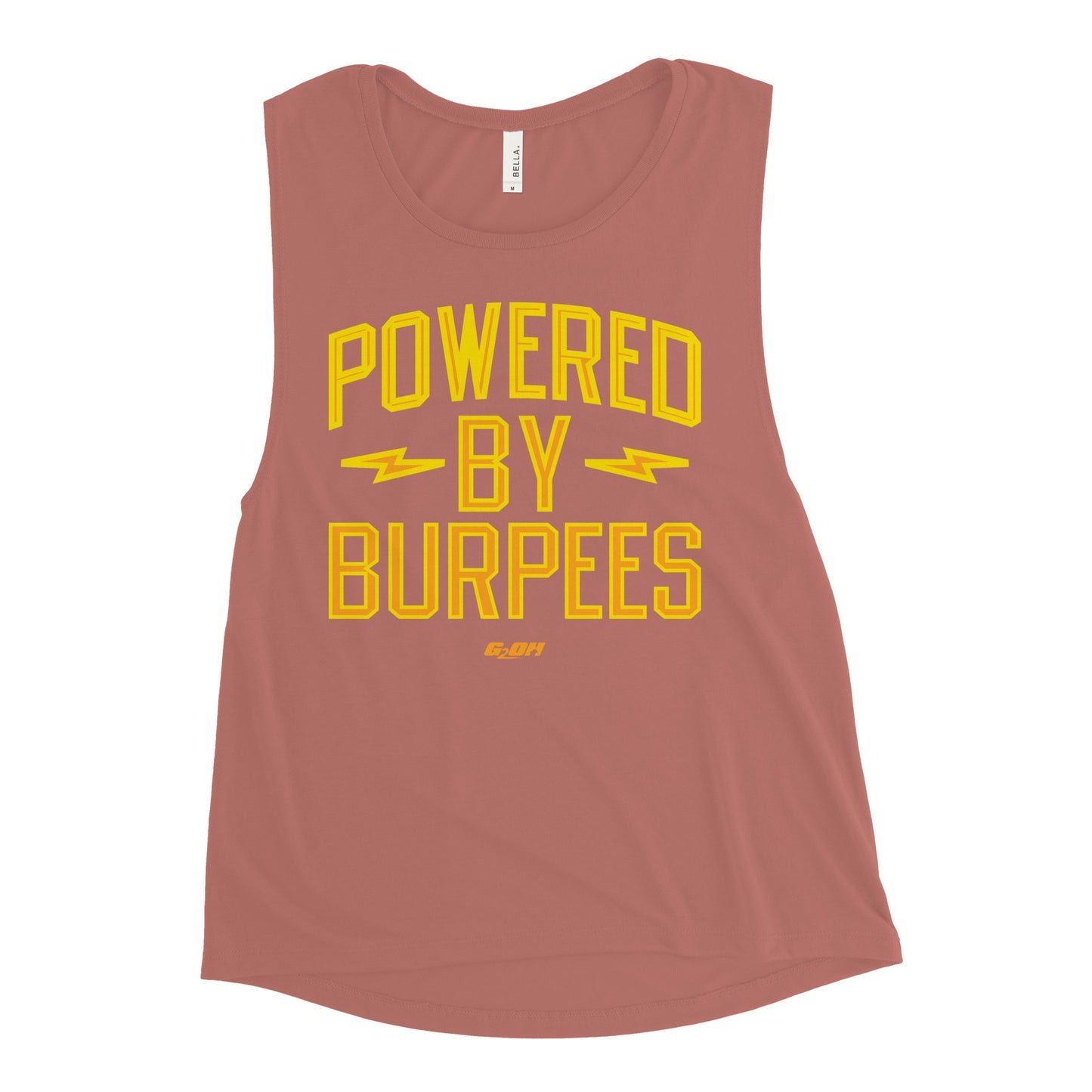 Powered By Burpees Women's Muscle Tank