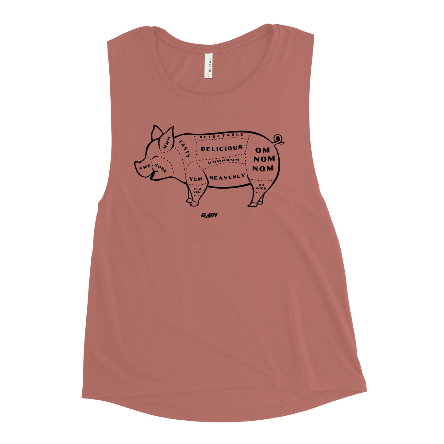 Tasty Pig Cuts Women's Muscle Tank