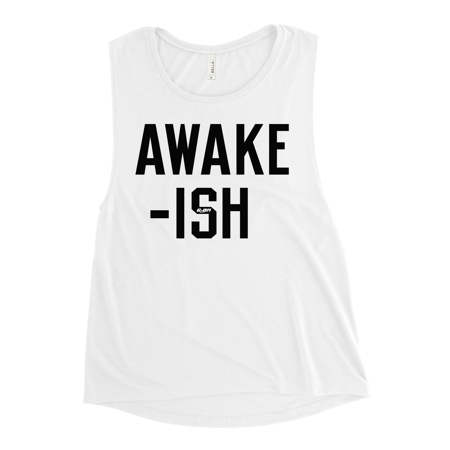 Awake-ish Women's Muscle Tank