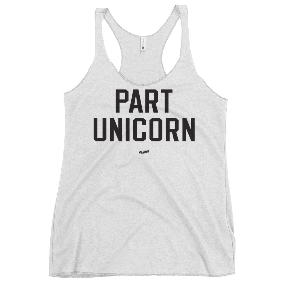 Part Unicorn Women's Racerback Tank