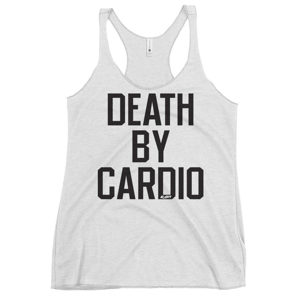 Death By Cardio Women's Racerback Tank