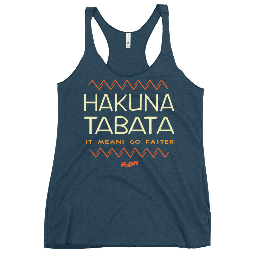 Hakuna Tabata Women's Racerback Tank