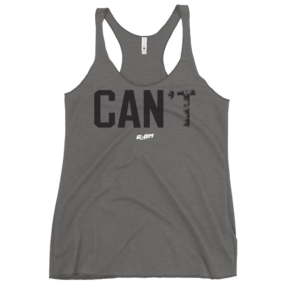 Can't Women's Racerback Tank