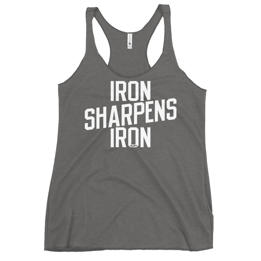 Iron Sharpens Iron Women's Racerback Tank