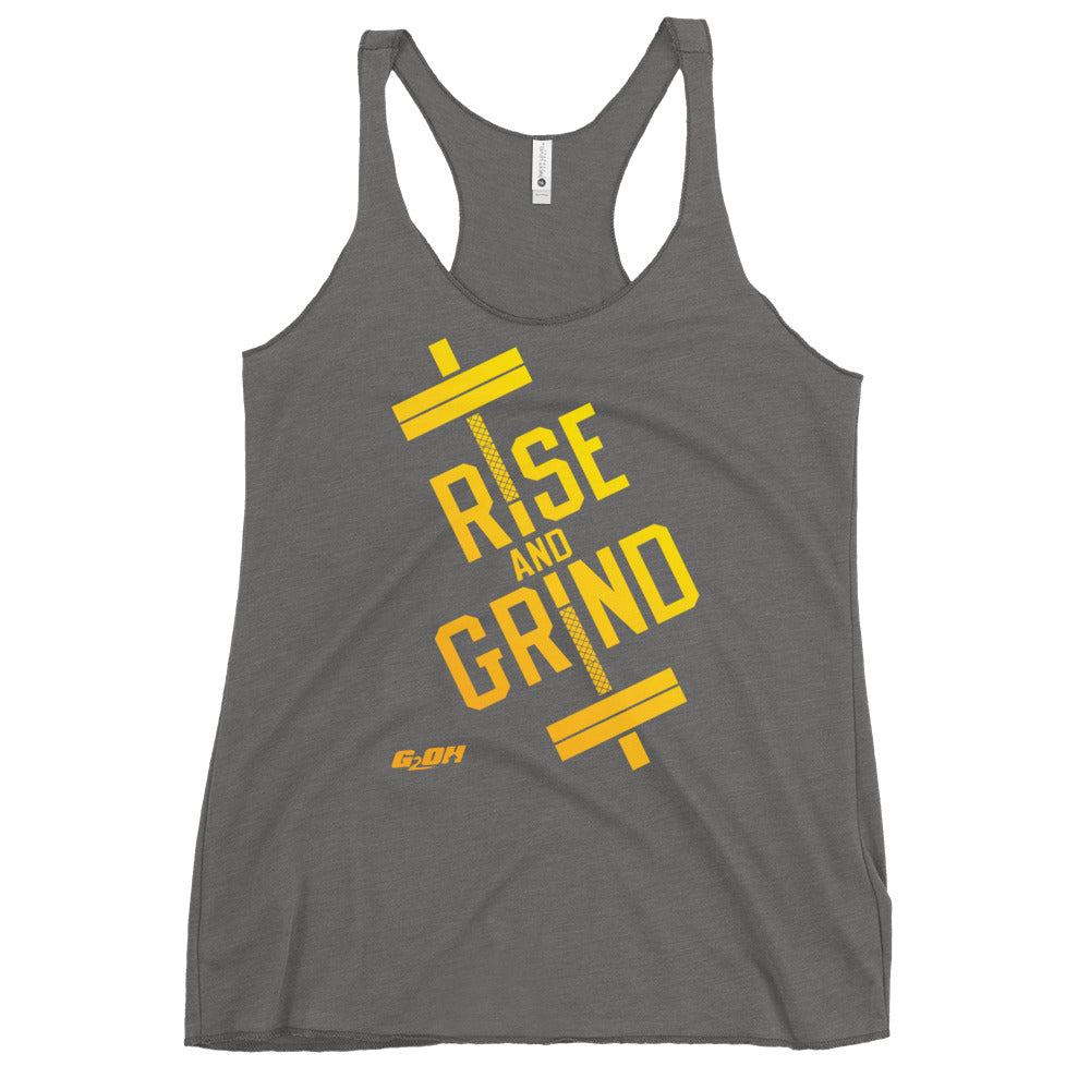 Rise And Grind Women's Racerback Tank