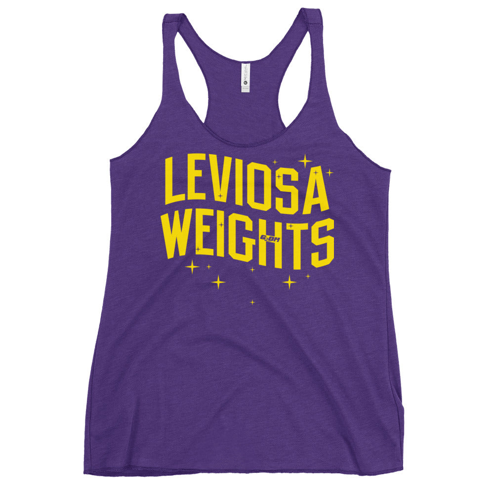 Leviosa Weights Women's Racerback Tank