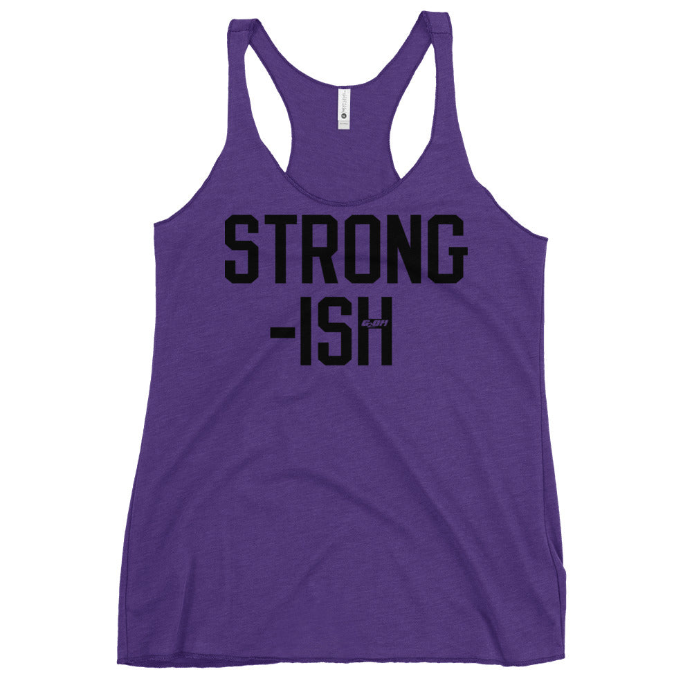 Strong-ish Women's Racerback Tank