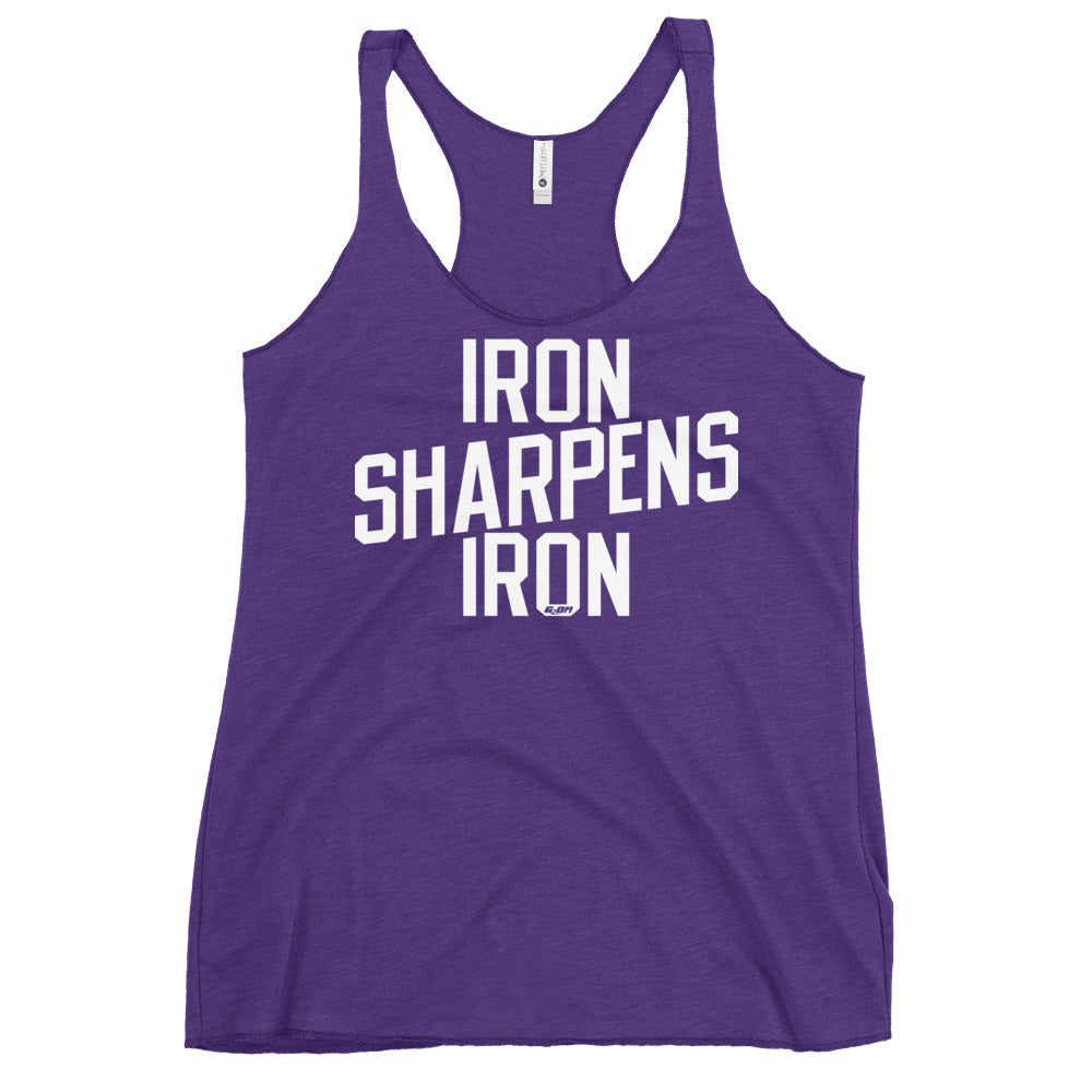 Iron Sharpens Iron Women's Racerback Tank