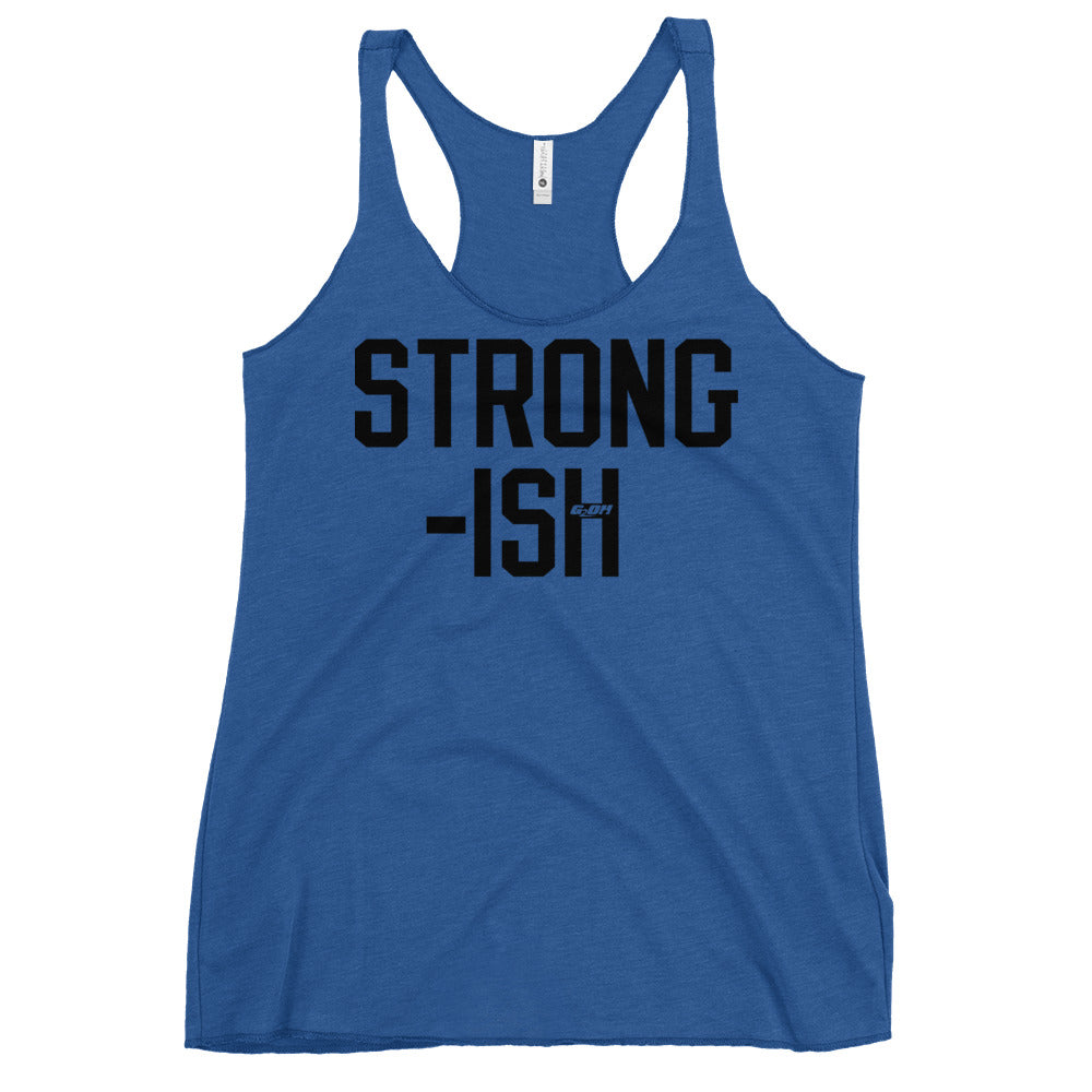 Strong-ish Women's Racerback Tank